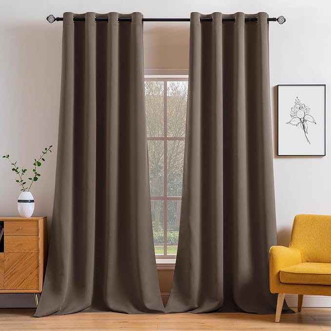 MIULEE Blackout Curtains 96 Inches Long by MIULEE