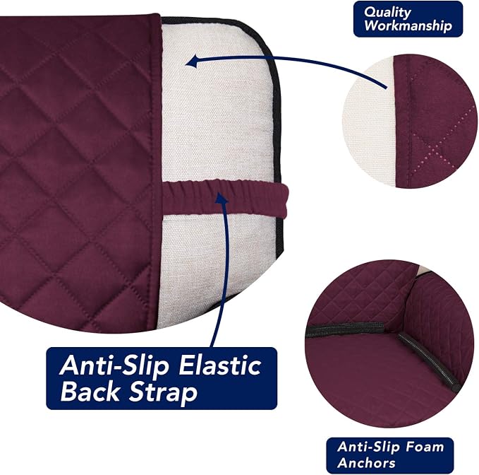 PureFit Reversible Chair Sofa Cover Dog Couch Covers - Image 3