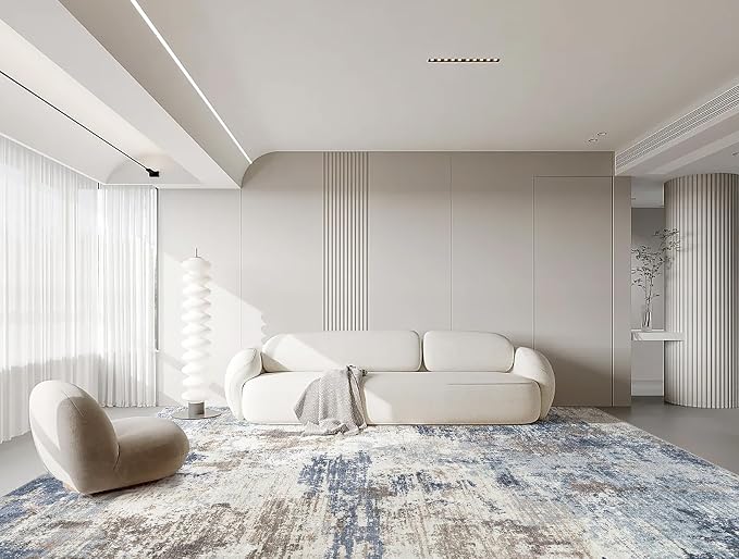 UERMEI 9x12 Area Rug Living Room Rugs Thickened - Image 7