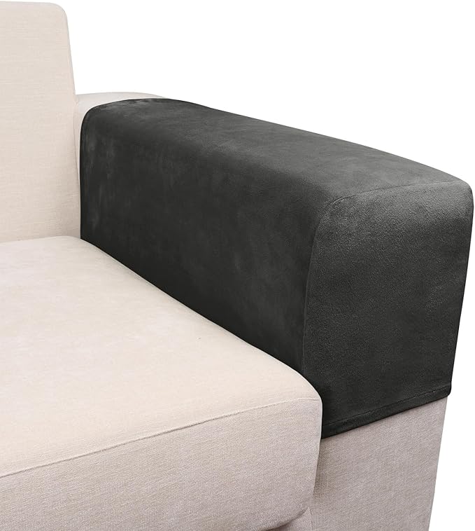 Couch Arm Covers 2 Pcs Sofa Armrest Covers Stretch Couch, Armrest Cover by Taque
