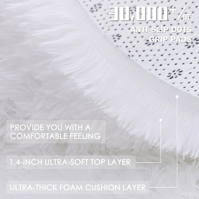 OLANLY 2x4 Machine Washable Runner Rugs - Image 6