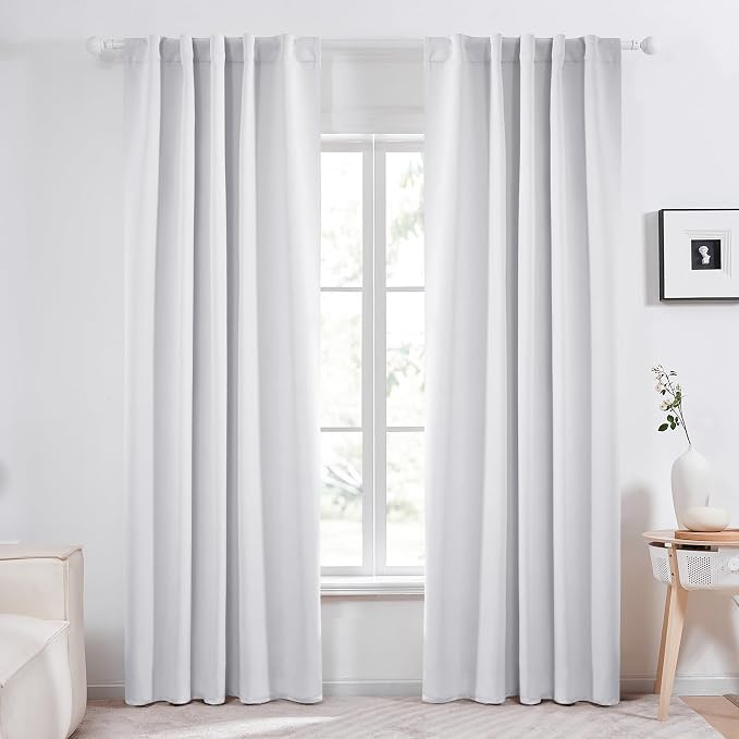 Deconovo Back Tab and Rod Pocket Blackout Curtains by Deconovo