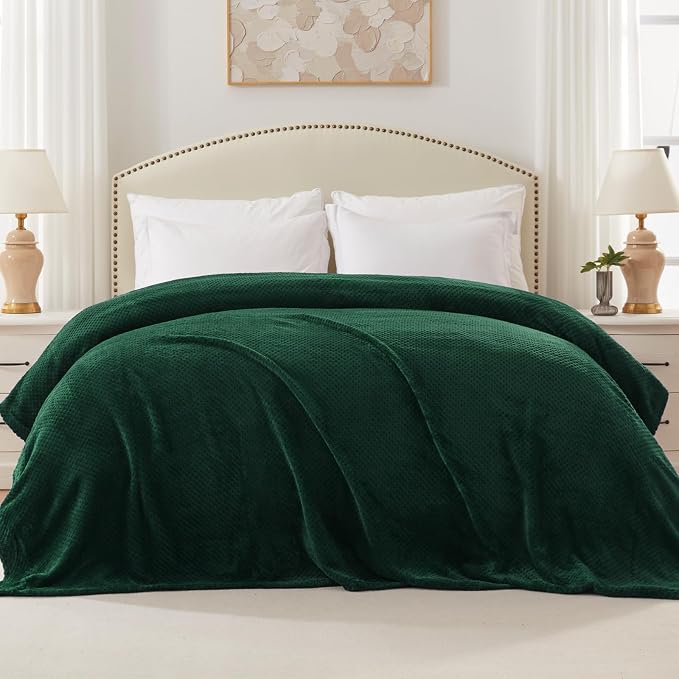 Exclusivo Mezcla Fleece Bed Blanket King Size, Super Soft and Warm Blankets - Image 3