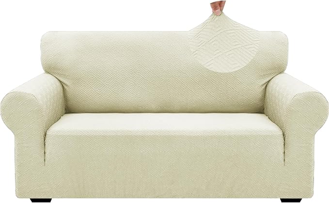 ZNSAYOTX 1 Piece Jacquard Couch Covers by ZNSAYOTX