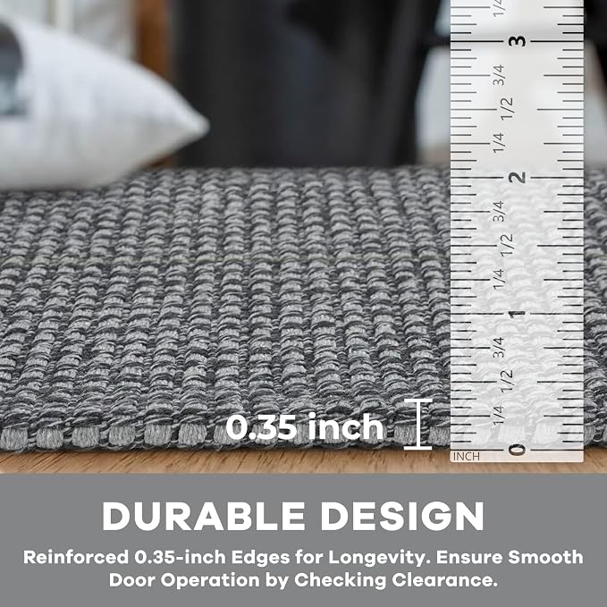KOZYFLY Runners for Hallways 2x8 ft Washable Kitchen Runner Non Slip Rubber - Image 4