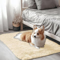 OLANLY 2x3 Machine Washable Small Bedside Rug, Soft Fluffy Shaggy Entryway by OLANLY
