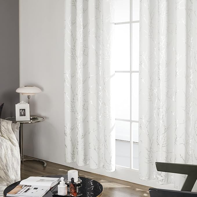 Deconovo Room Darkening Curtains, Thermal Insulated & Noise Reducing Drapes - Image 4