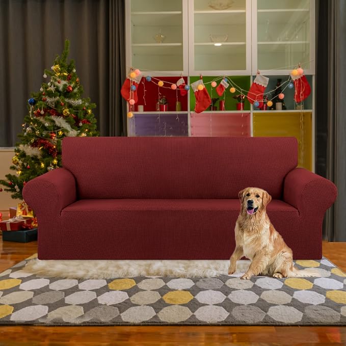 KEKUOU Stretch Sofa Cover Slipcover ，Couch Covers - Image 2