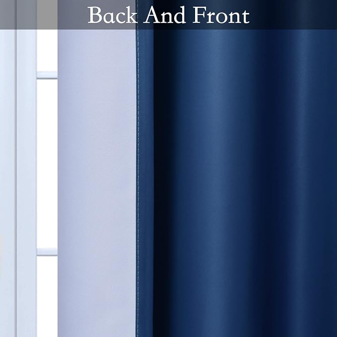 SimpleHome Ombre Room Darkening Curtains - Image 4