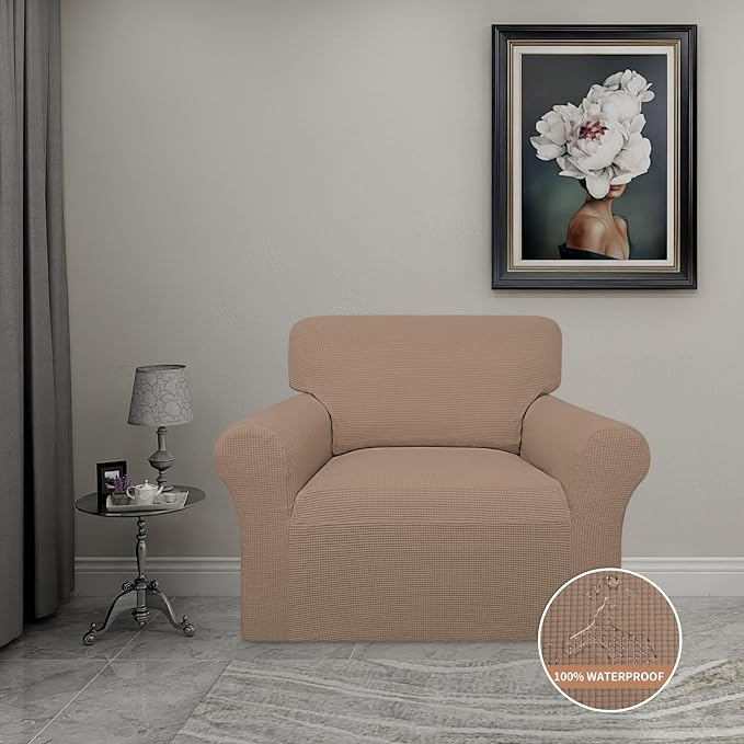 Easy-Going 100% Waterproof Oversized Chair Couch Cover, Dual Waterproof Sofa - Image 2