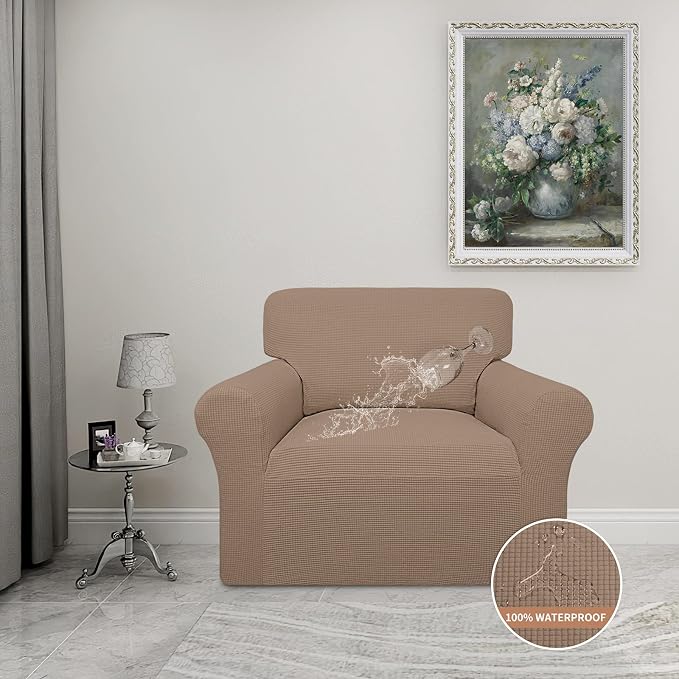 Easy-Going 100% Waterproof Chair Couch Cover, Dual Waterproof Sofa Cover - Image 2