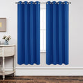 Joydeco Blackout Curtains 72 Inch Length 2 Panels Set, Thermal Insulated Long by JOYDECO