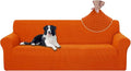 U-NICE HOME 4 Seater Stretch Couch Cover Sofa Cover Washable Sofa Slipcover by U-NICEHOME