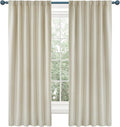 Deconovo Blackout Curtains, Thermal Insulated, W52 x L63 2 Panels, Back Tab by Deconovo