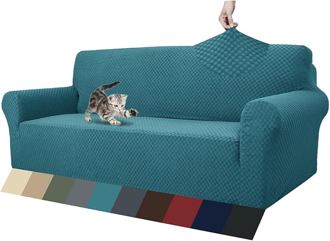 ZNSAYOTX 1 Piece Jacquard Couch Covers by ZNSAYOTX