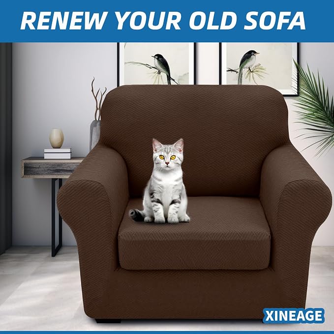 XINEAGE 2026 New 2 Pieces Chair Covers - Image 3