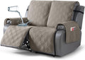 TAOCOCO 100% Waterproof Oversized Loveseat Recliner Cover, Non Slip Split Couch by TAOCOCO