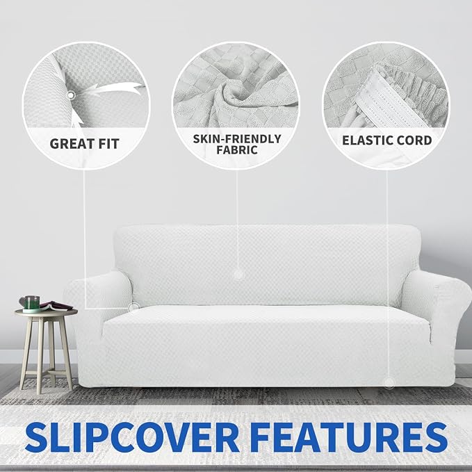 ZNSAYOTX 1 Piece Jacquard Couch Covers - Image 3