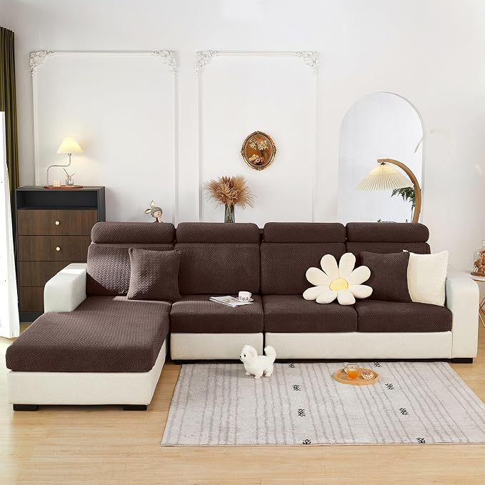 Sofa Covers Couch Covers for Sofa Pet Friendly Couch Cushion Covers Universal - Image 8