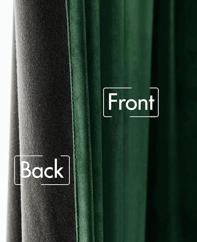 MIULEE Velvet Curtains 108 inches - Image 6