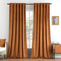 MIULEE Velvet Curtains 90 inches 2 Panels by MIULEE