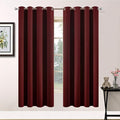 Yakamok Room Darkening Curtains 63 Inches Long Blackout Curtains Thermal by Yakamok