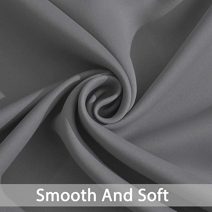 Yakamok Blackout Curtains Room Darkening Thermal Insulated Window Panels - Image 4