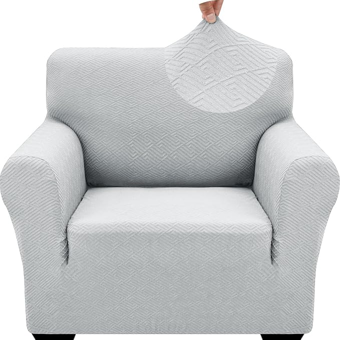 ZNSAYOTX 1 Piece Jacquard Chair Slipcovers by ZNSAYOTX