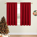 DWCN Christmas Blackout Curtains Thermal Insulated Energy Saving Bedroom and by DWCN