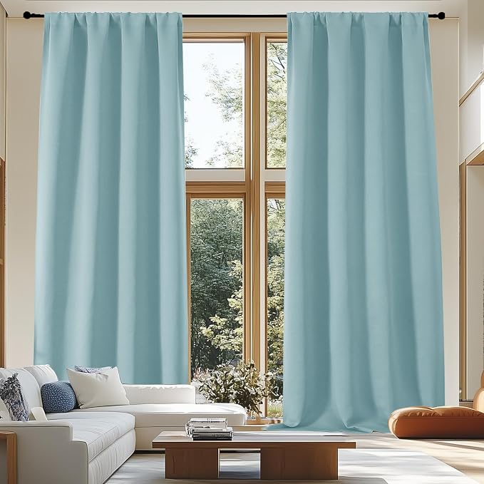 Simplebrand Blackout Extra 10ft Curtains by Simplebrand
