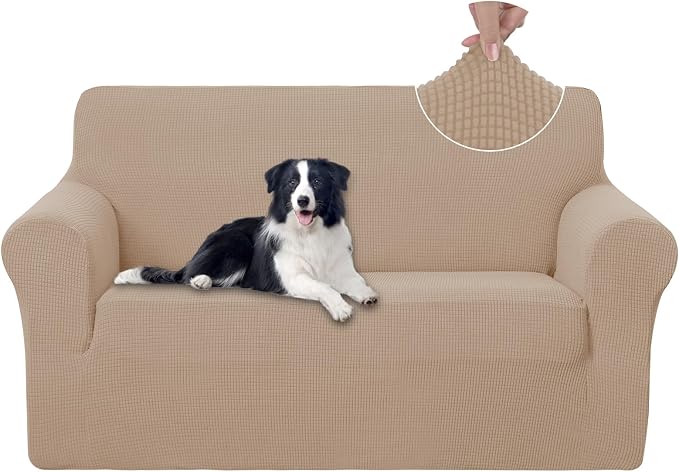 U-NICE HOME Loveseat Cover Stretch Couch Cover Sofa Cover Sofa Slipcover by U-NICEHOME