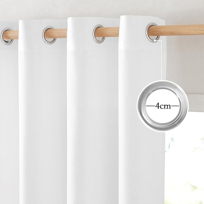 NICETOWN Linen 78 inch Curtains - Image 2