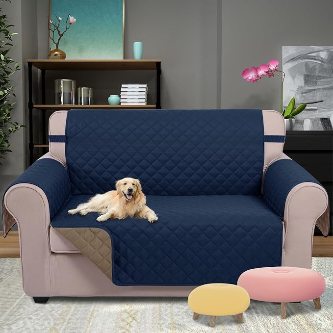 U-NICE HOME Loveseat Sofa Cover Reversible Couch Covers - Image 2