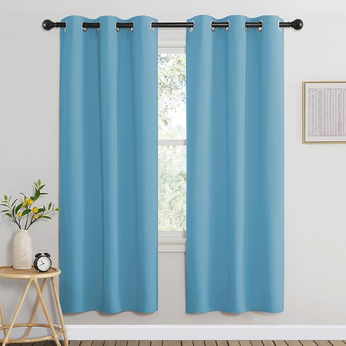 NICETOWN Window Curtains 72 inches Long, Thermal Insulated Grommet Room by NICETOWN