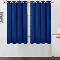 LEMOMO Blackout Curtains 52 x 63 inch/Royal Blue Curtains Set of 2 by Lemomo