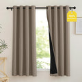 NICETOWN 100% Full Blackout Portable Curtains by NICETOWN