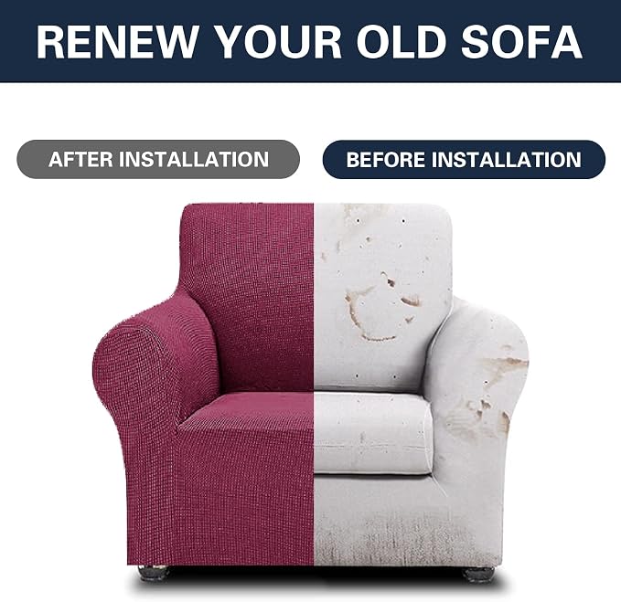 Cupuamon 2026 New Stretch Chair Sofa Slipcovers Couch Cover - Image 5