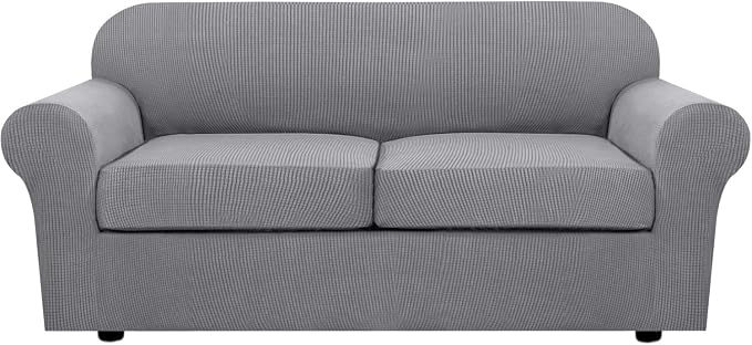 H.VERSAILTEX 3 Piece Stretch Sofa Covers by HVERSAILTEX