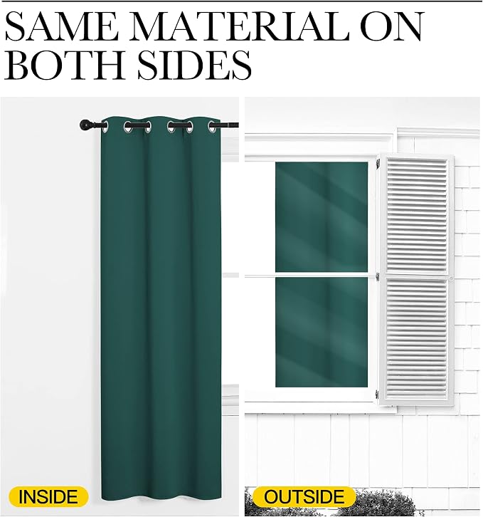 NICETOWN Patio Glass Door Panels - Image 4