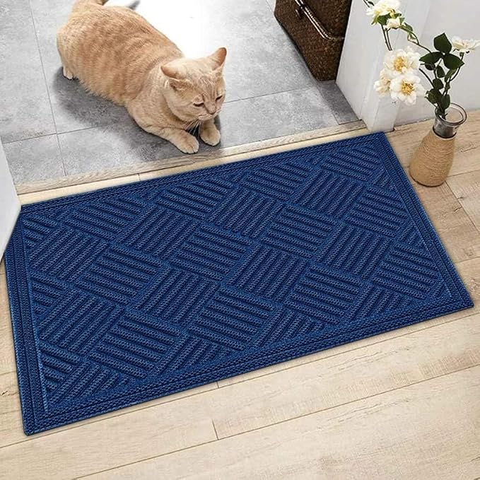 Mibao Front Door Mat, Dirt Trapper Welcome Mat - Image 6
