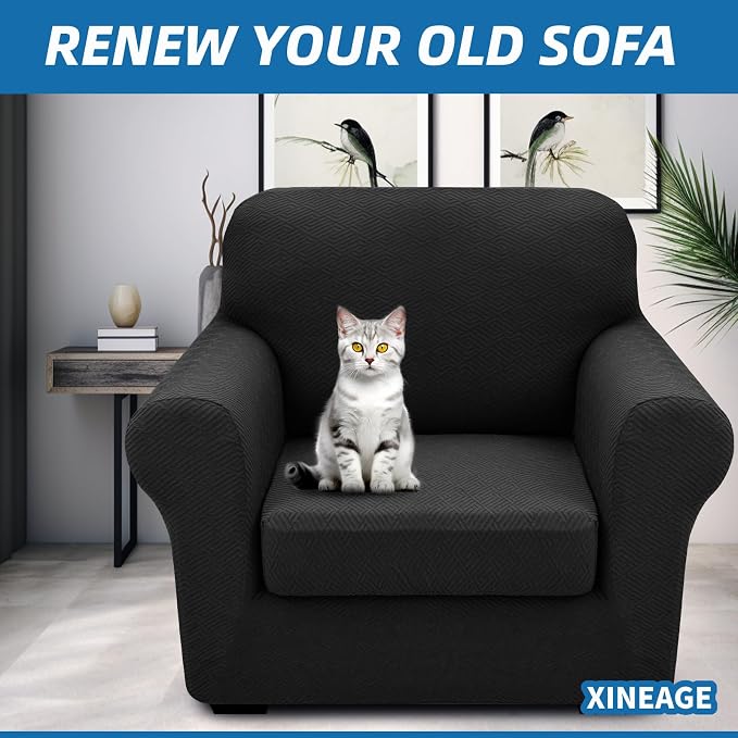XINEAGE 2026 New 2 Pieces Chair Covers - Image 3