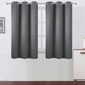 LEMOMO Grey Thermal Blackout Curtains/38 x 54 Inch/Set of 2 Panels Room by Lemomo