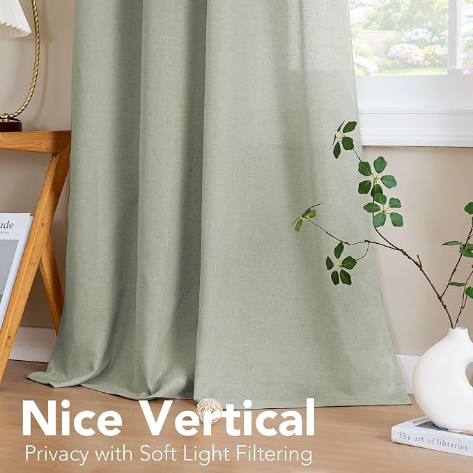 H.VERSAILTEX Elegant Natural Linen Blended Energy Efficient Light Filtering - Image 7