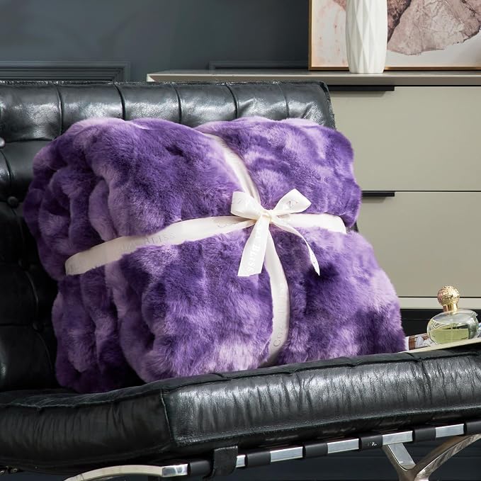 Cozy Bliss Faux Fur Throw Blanket - Image 4