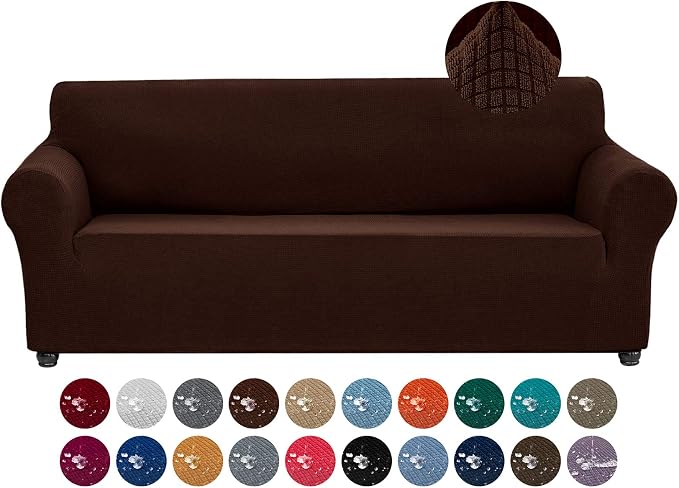 Joccun Stretch Couch Cover Slipcovers, 1-Piece Sofa Covers by Joccun