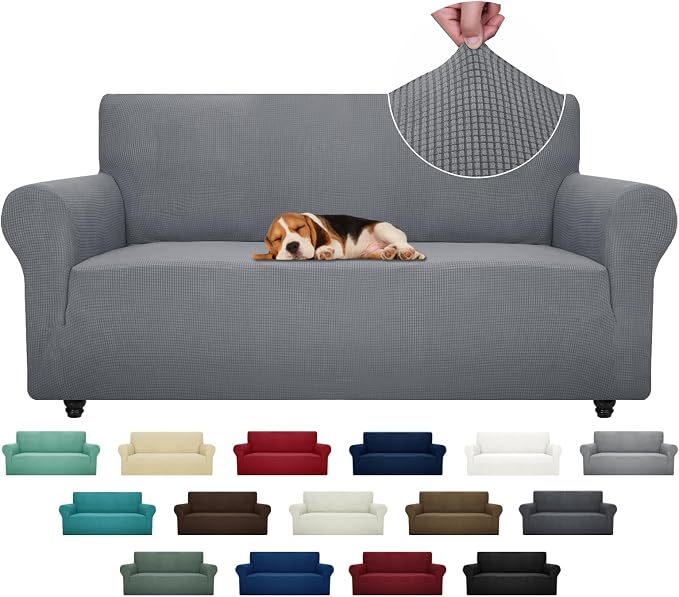 ZNSAYOTX Super Stretch Couch Cover Universal Sofa Covers by ZNSAYOTX