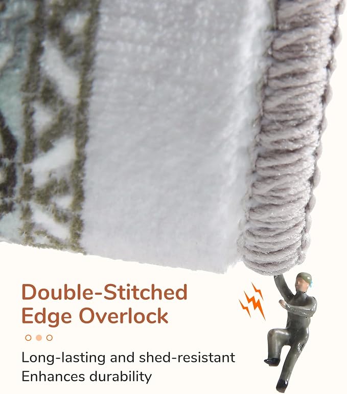 OPPODREAM Soft Area Rugs 5x7, 5x7 Washable Rug - Image 4