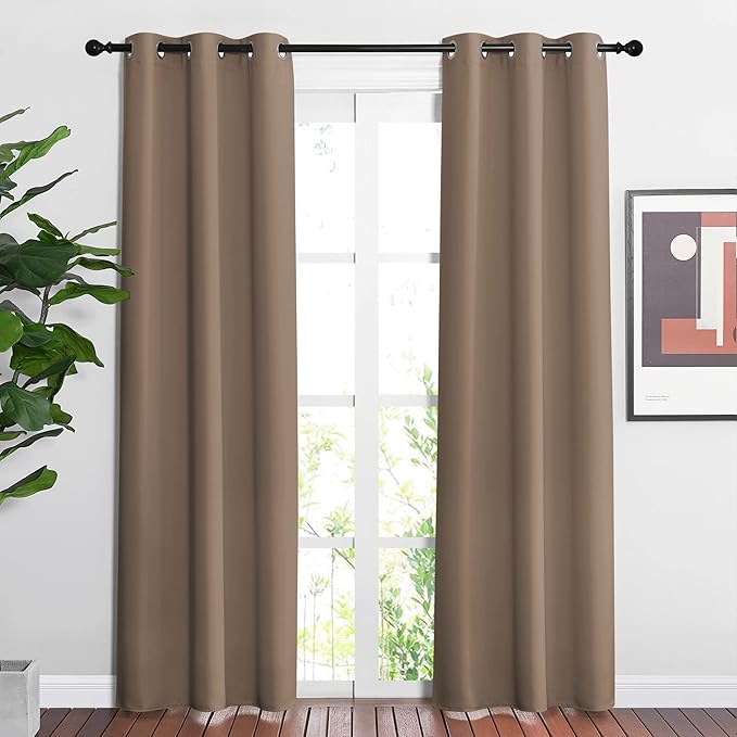 NICETOWN Blackout Window Curtains 84 inch Long by NICETOWN