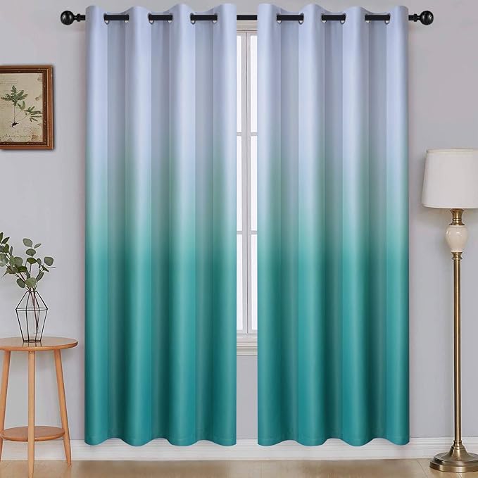 SimpleHome Ombre Room Darkening Curtains by SimpleHome