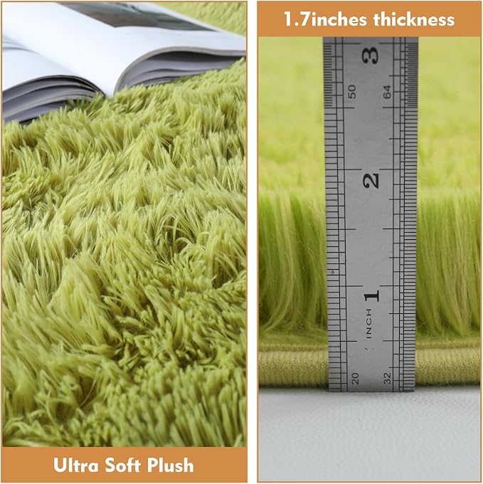 Super Soft Circle Rugs for Girls Princess Castle Toddlers Play Tent 4 Diameter - Image 4
